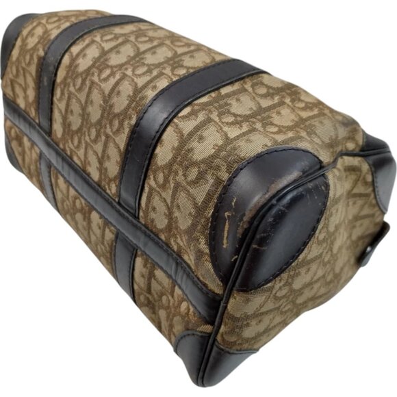 128303BQ (L4) Christian Dior Hand Bag Brown Canvas - Picture 4 of 9